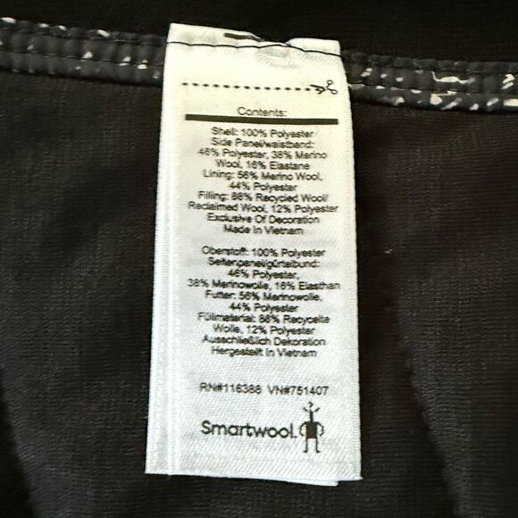 Smartwool Propulsion 60 Printed Skirt Quilted Small Merino Wool - Picture 6 of 6